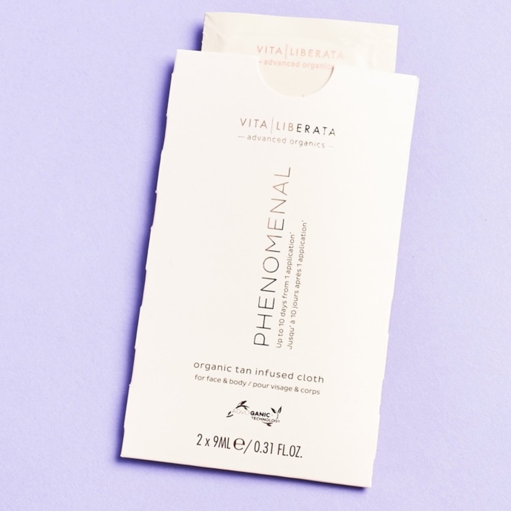 2/$15 Vita Liberata Phenomenal Tan Infused Towels